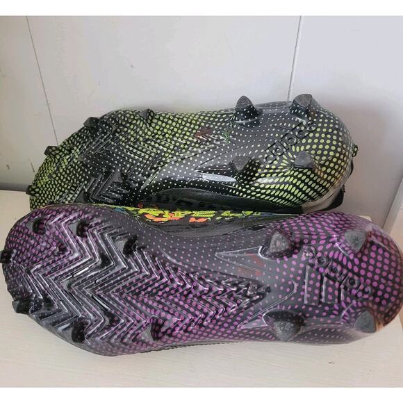 Adidas Adizero Three Stripe Life Cleats Multi Color Men's Size 12 Mix Pattern - Picture 7 of 10